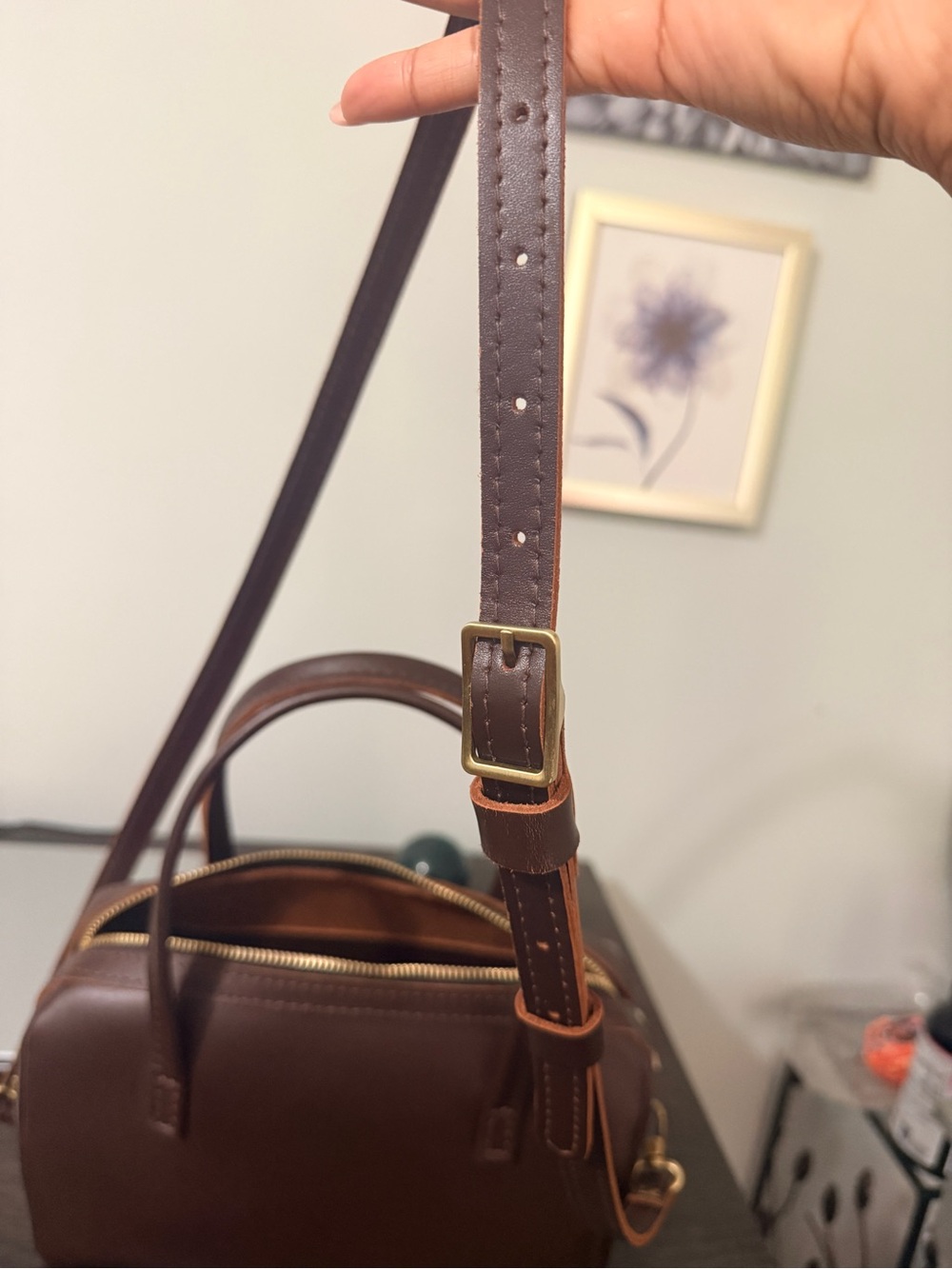 Portland Leather Sloan bag premium Grizzly - Picture 5 of 6